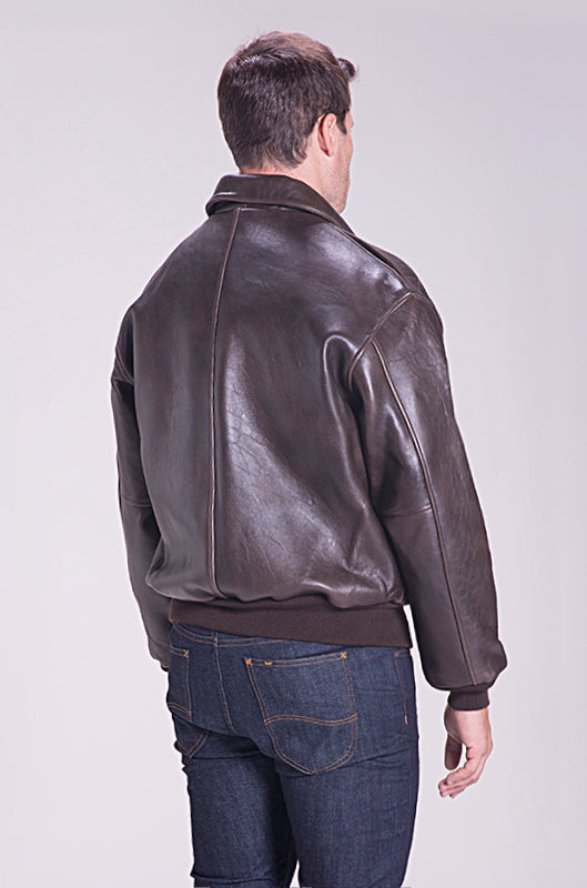 A2SM Schott N.Y.C. A-2 Leather Flight Jacket