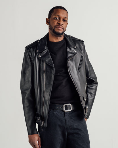 118L Schott N.Y.C. Long Classic Perfecto® Leather Motorcycle Jacket