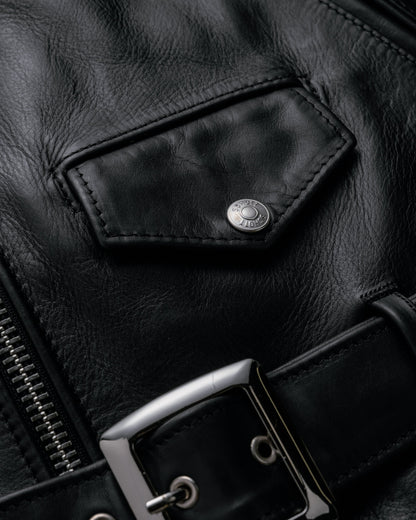 118L Schott N.Y.C. Long Classic Perfecto® Leather Motorcycle Jacket