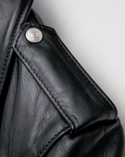 118L Schott N.Y.C. Long Classic Perfecto® Leather Motorcycle Jacket