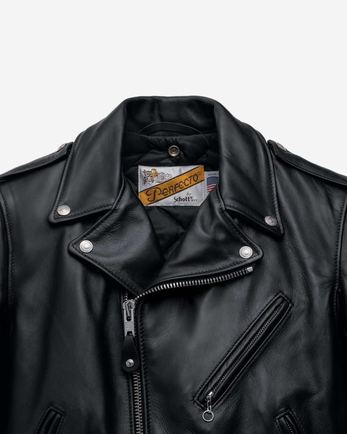 118 Schott N.Y.C. Cowhide Perfecto® Motorcycle Jacket