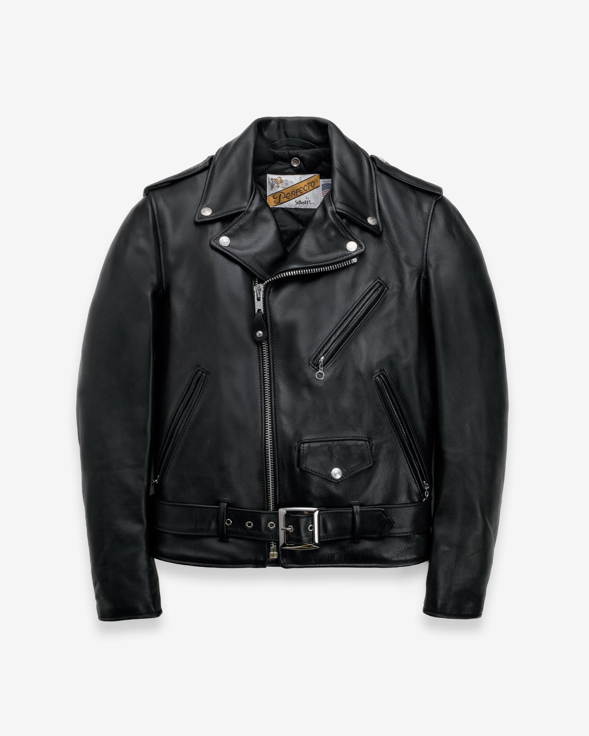 118 Schott N.Y.C. Cowhide Perfecto® Motorcycle Jacket