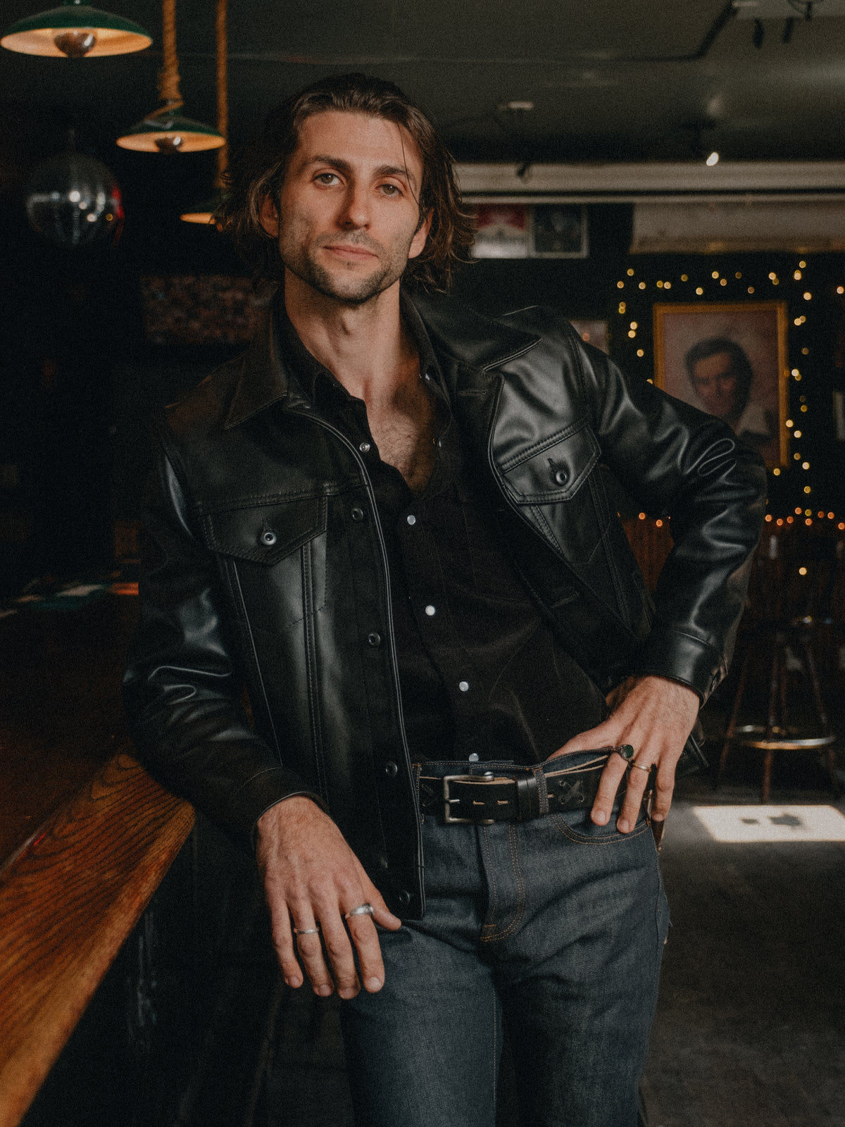 121 Schott N.Y.C. Type 3 Naked Cowhide Jacket