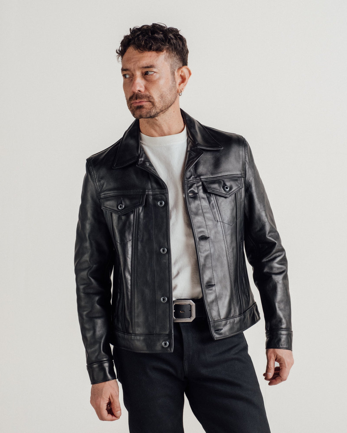 121 Schott N.Y.C. Type 3 Naked Cowhide Jacket