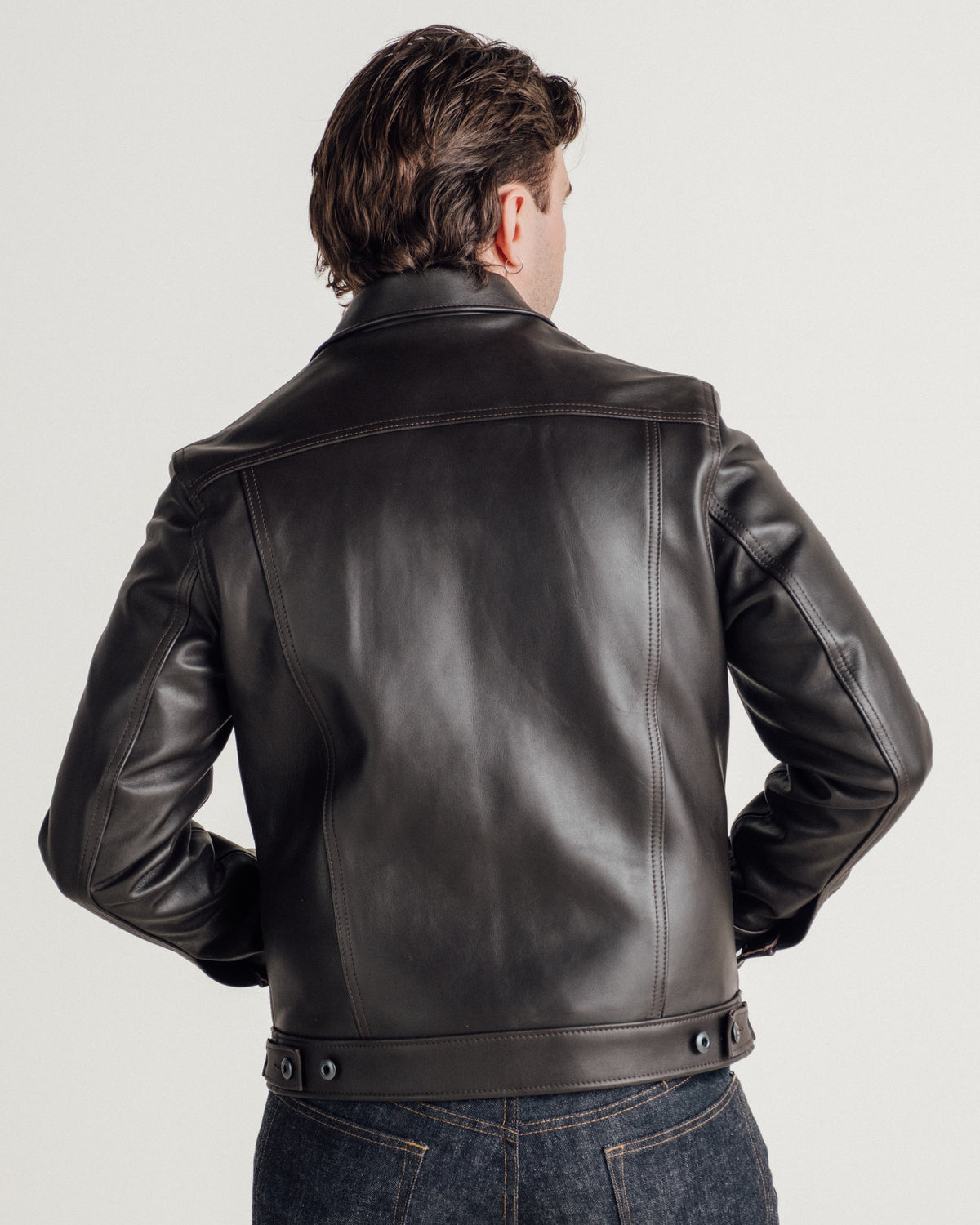 121 Schott N.Y.C. Type 3 Naked Cowhide Jacket
