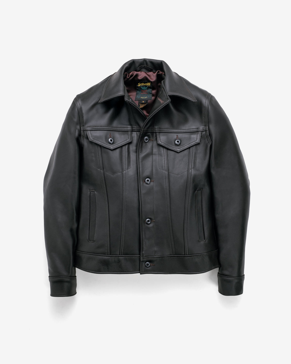 121 Schott N.Y.C. Type 3 Naked Cowhide Jacket