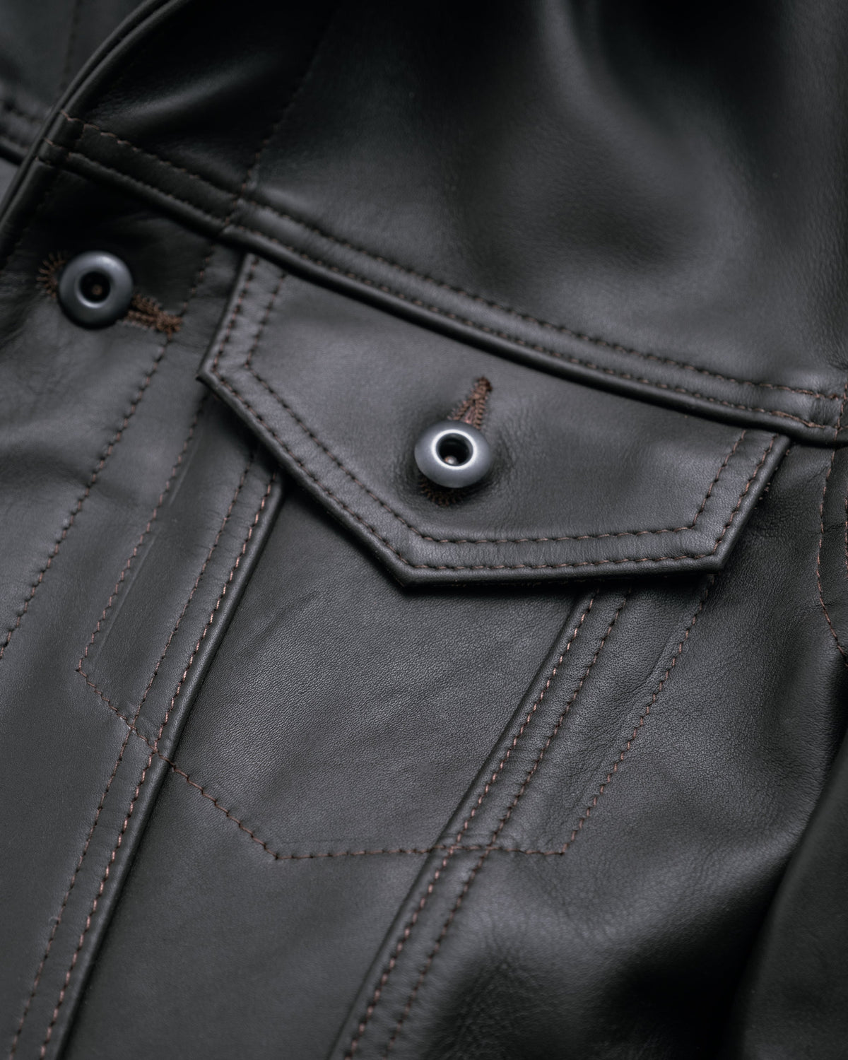 121 Schott N.Y.C. Type 3 Naked Cowhide Jacket