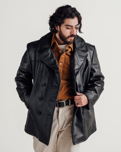 140 Schott N.Y.C. Cowhide Naval Peacoat