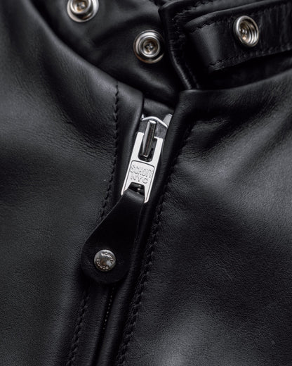 141 Schott N.Y.C. Classic Racer Leather Motorcycle Jacket