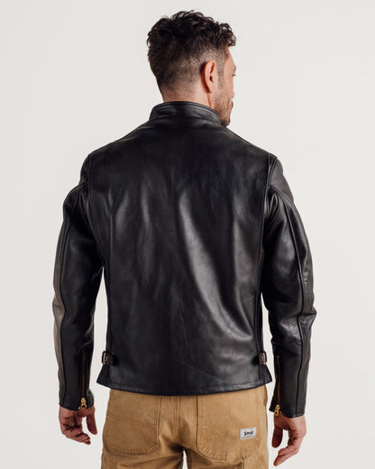 141 Schott N.Y.C. Classic Racer Leather Motorcycle Jacket