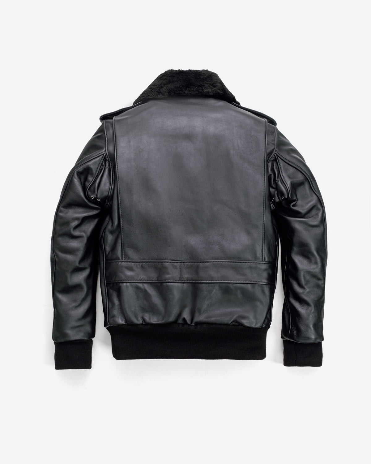 184SM Schott N.Y.C. A-2 Naked Cowhide Leather Flight Jacket