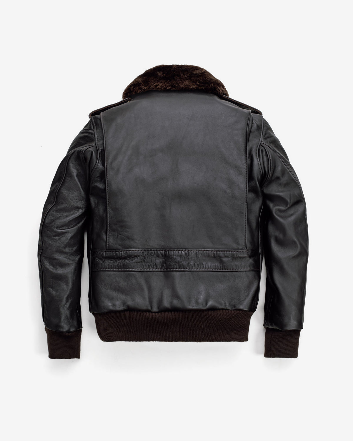 184SM Schott N.Y.C. A-2 Naked Cowhide Leather Flight Jacket