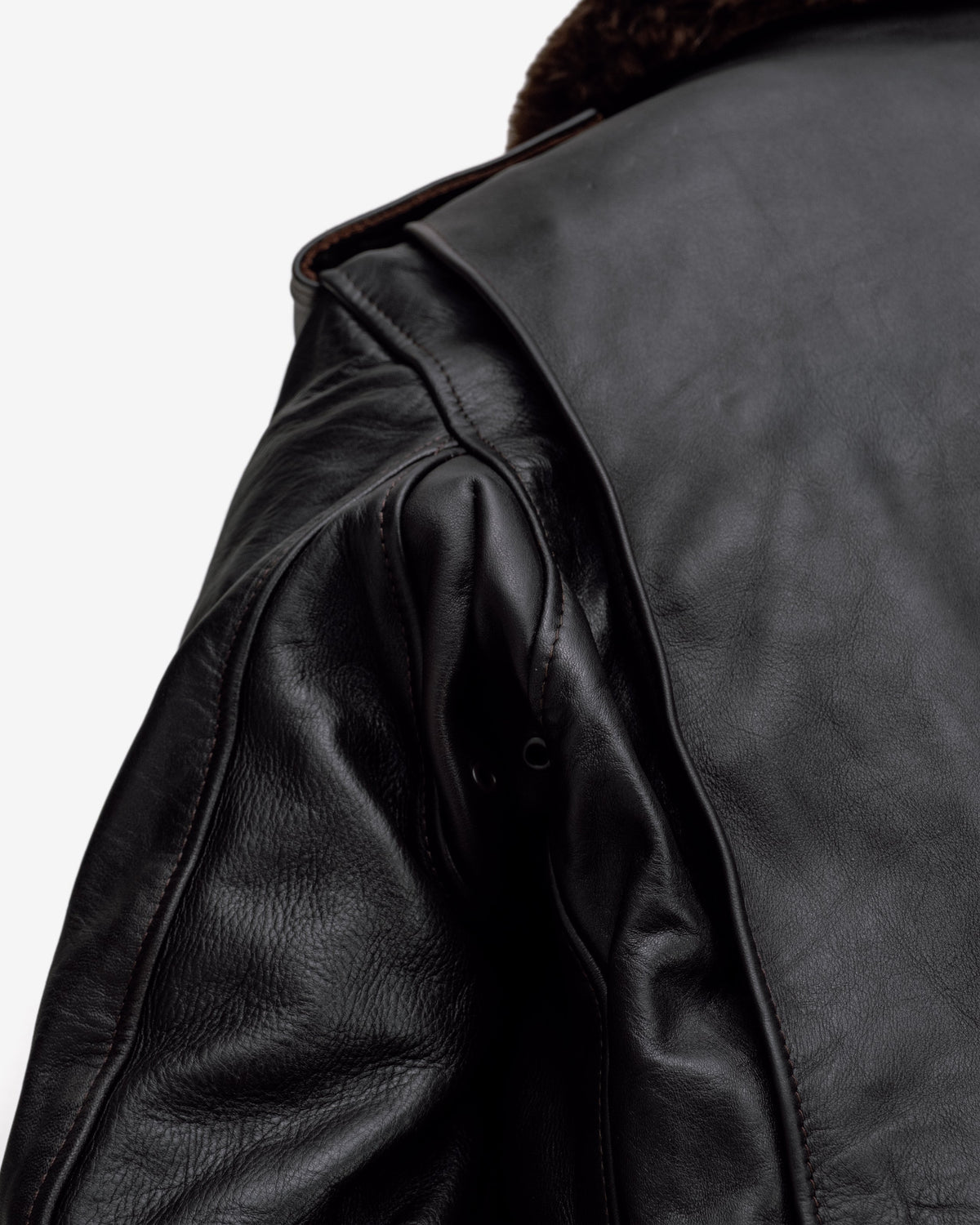 184SM Schott N.Y.C. A-2 Naked Cowhide Leather Flight Jacket