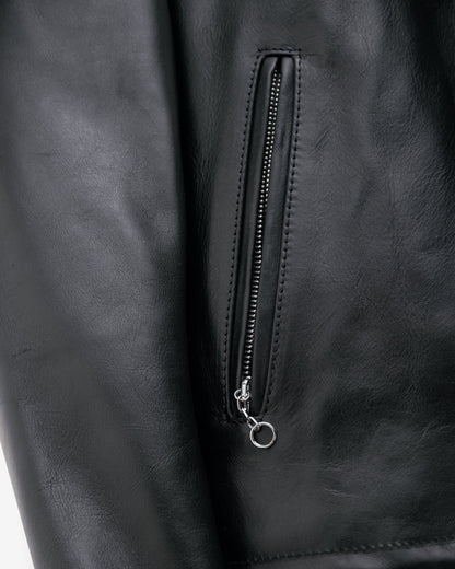 188 Schott N.Y.C. Naked Cowhide Split Collar Motorcycle Jacket