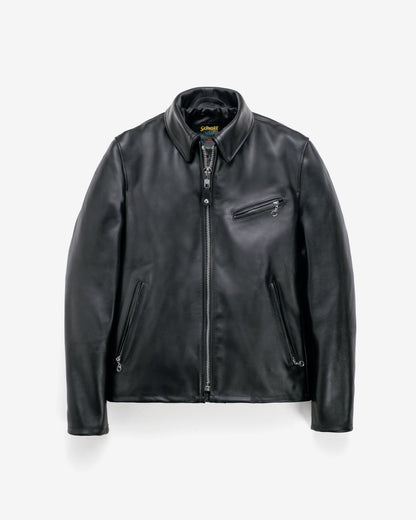 188 Schott N.Y.C. Naked Cowhide Split Collar Motorcycle Jacket