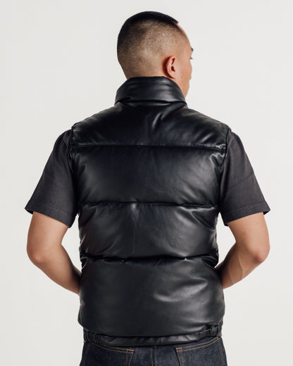 204DV Schott N.Y.C. Down Filled Lambskin Vest