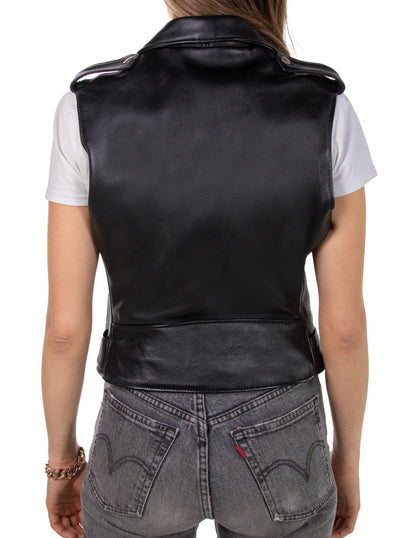 210VW Schott N.Y.C. Women's Lambskin Perfecto Vest