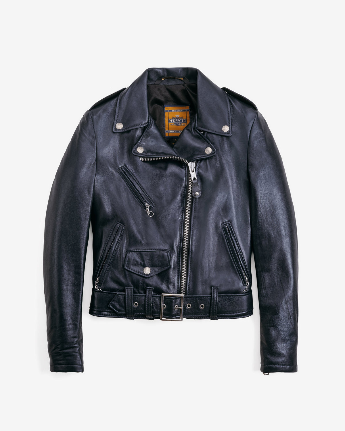 210W Schott N.Y.C. Cropped Lambskin Perfecto® Jacket