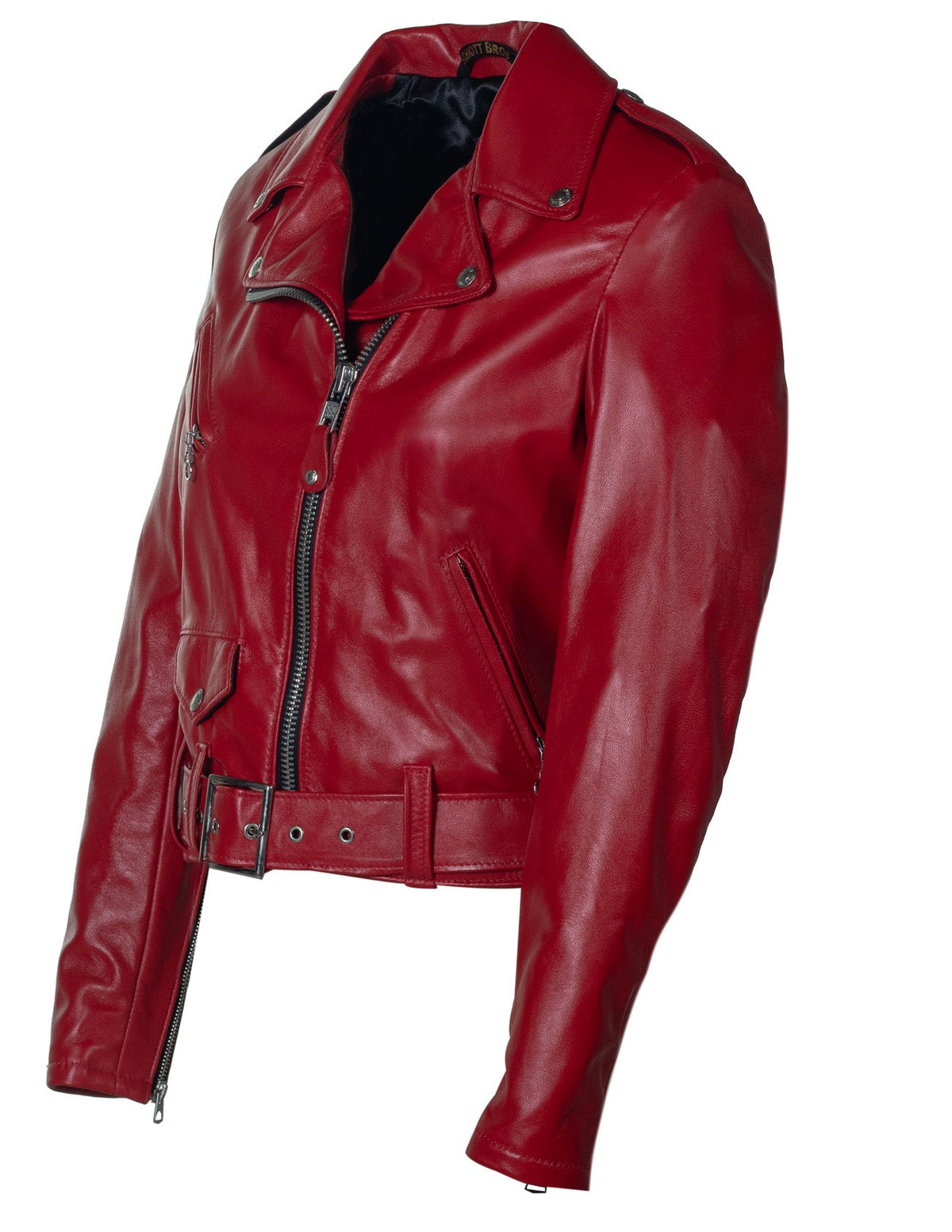 210W Schott N.Y.C. Cropped Lambskin Perfecto® Jacket
