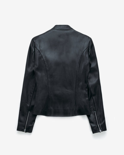 21141W Schott N.Y.C. Lambskin Cafe Racer Jacket