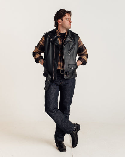 213V Schott N.Y.C. Lambskin 'Perfecto' Vest
