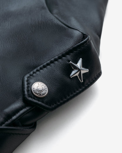 218W Schott N.Y.C. Cropped Lambskin 'One Star' Perfecto® Jacket