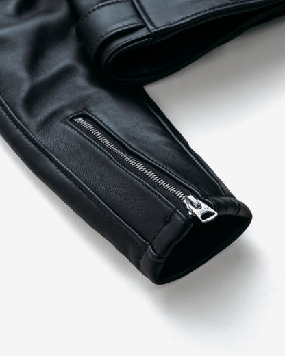 218W Schott N.Y.C. Cropped Lambskin 'One Star' Perfecto® Jacket