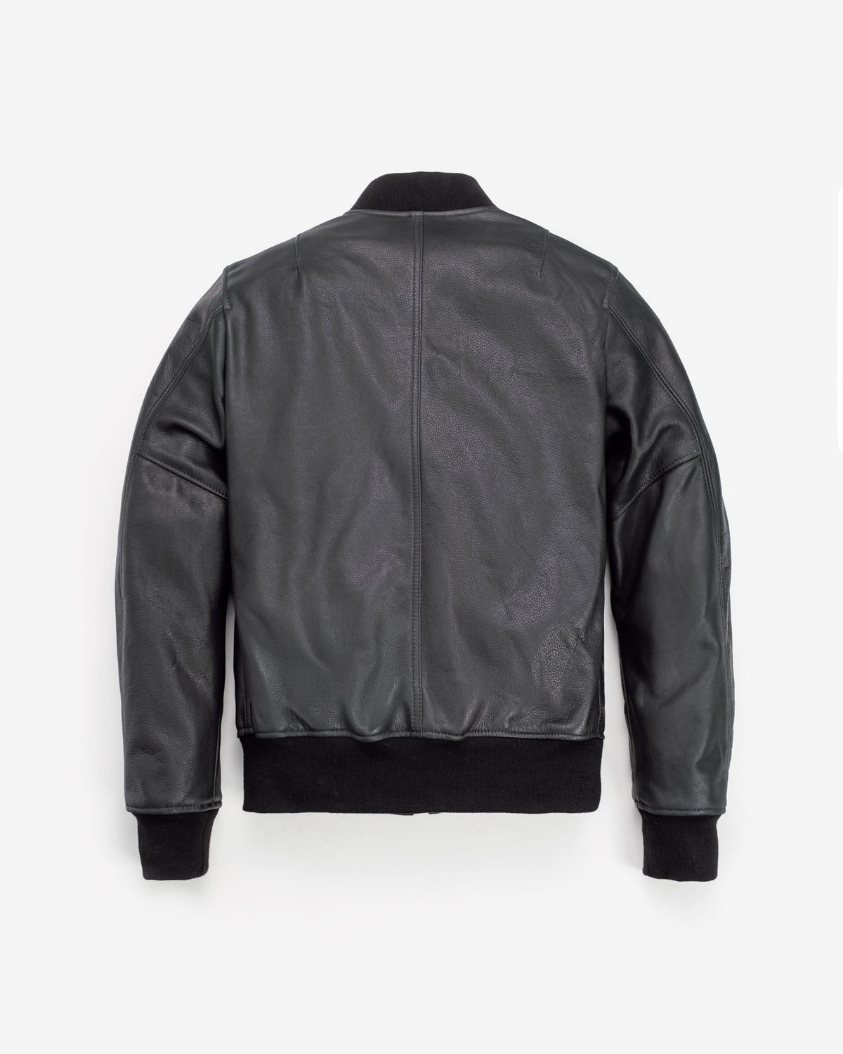 237 Schott N.Y.C. Lightweight Natural Pebble Cowhide MA-1 Bomber Jacket