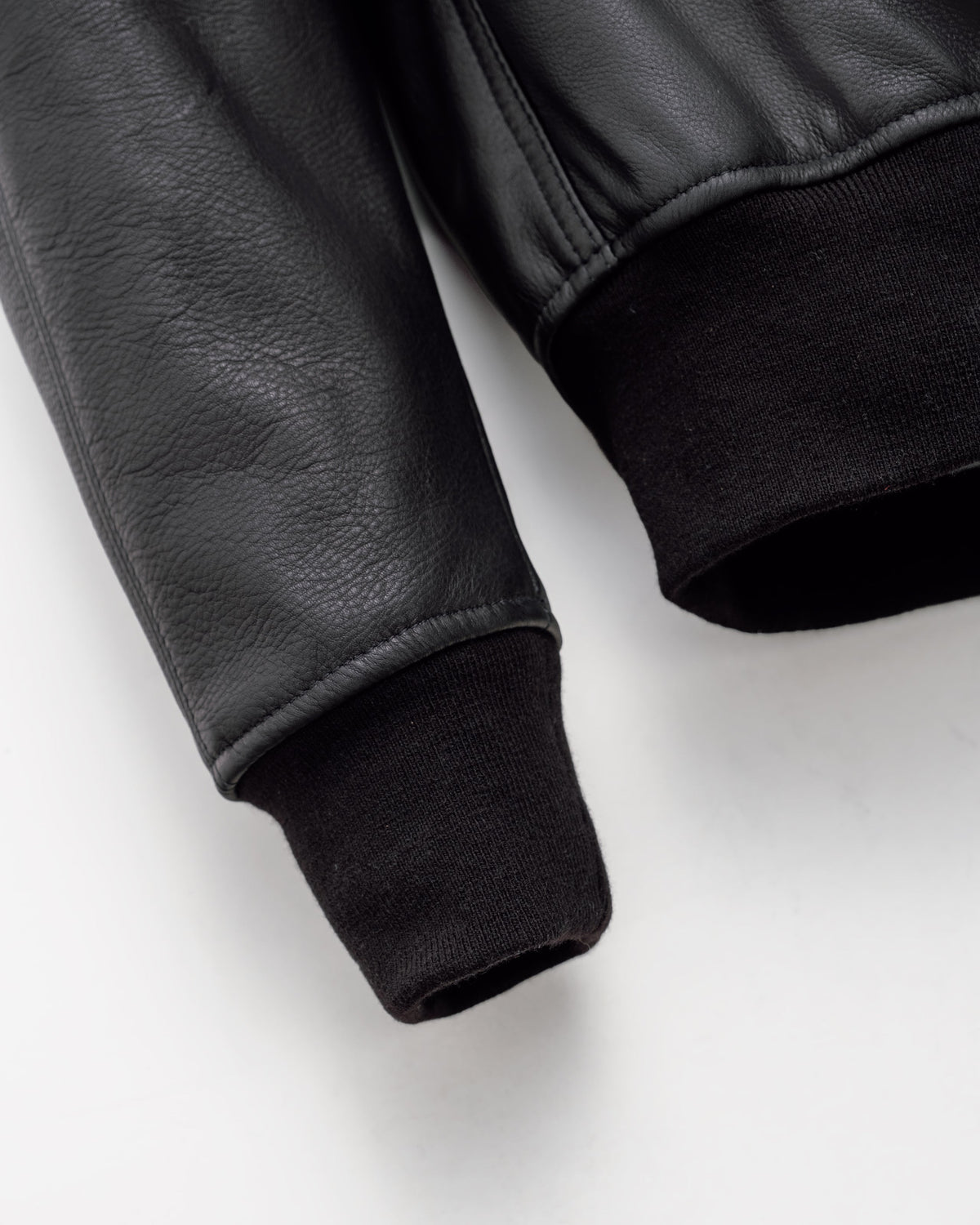 237 Schott N.Y.C. Lightweight Natural Pebble Cowhide MA-1 Bomber Jacket