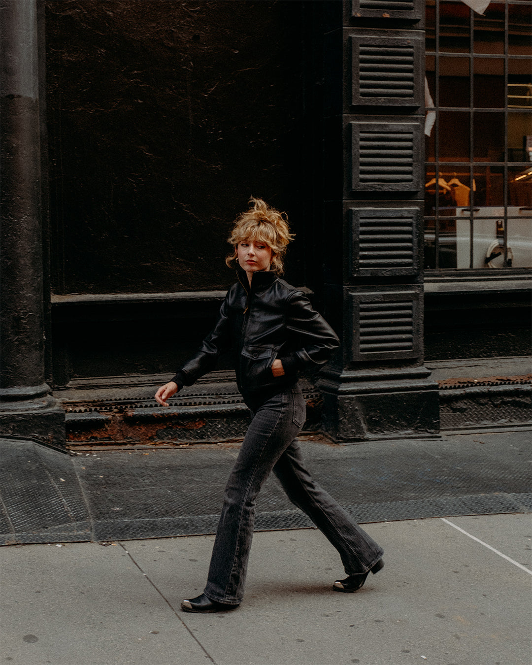 2404W Schott N.Y.C. A-1 Bomber Jacket