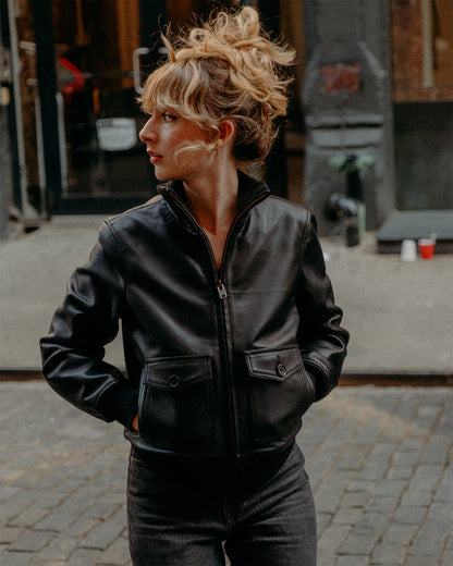 2404W Schott N.Y.C. A-1 Bomber Jacket
