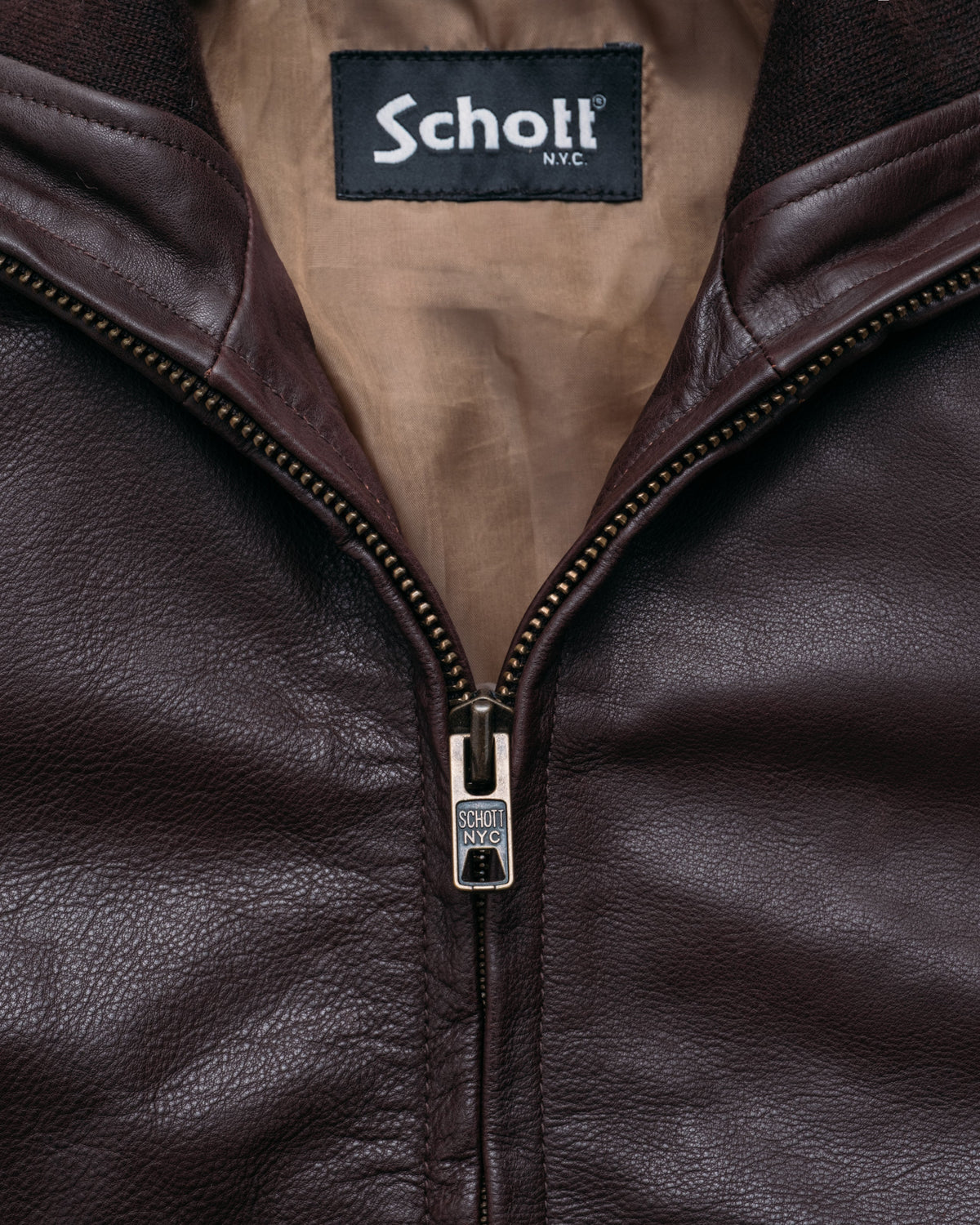 2404W Schott N.Y.C. A-1 Bomber Jacket