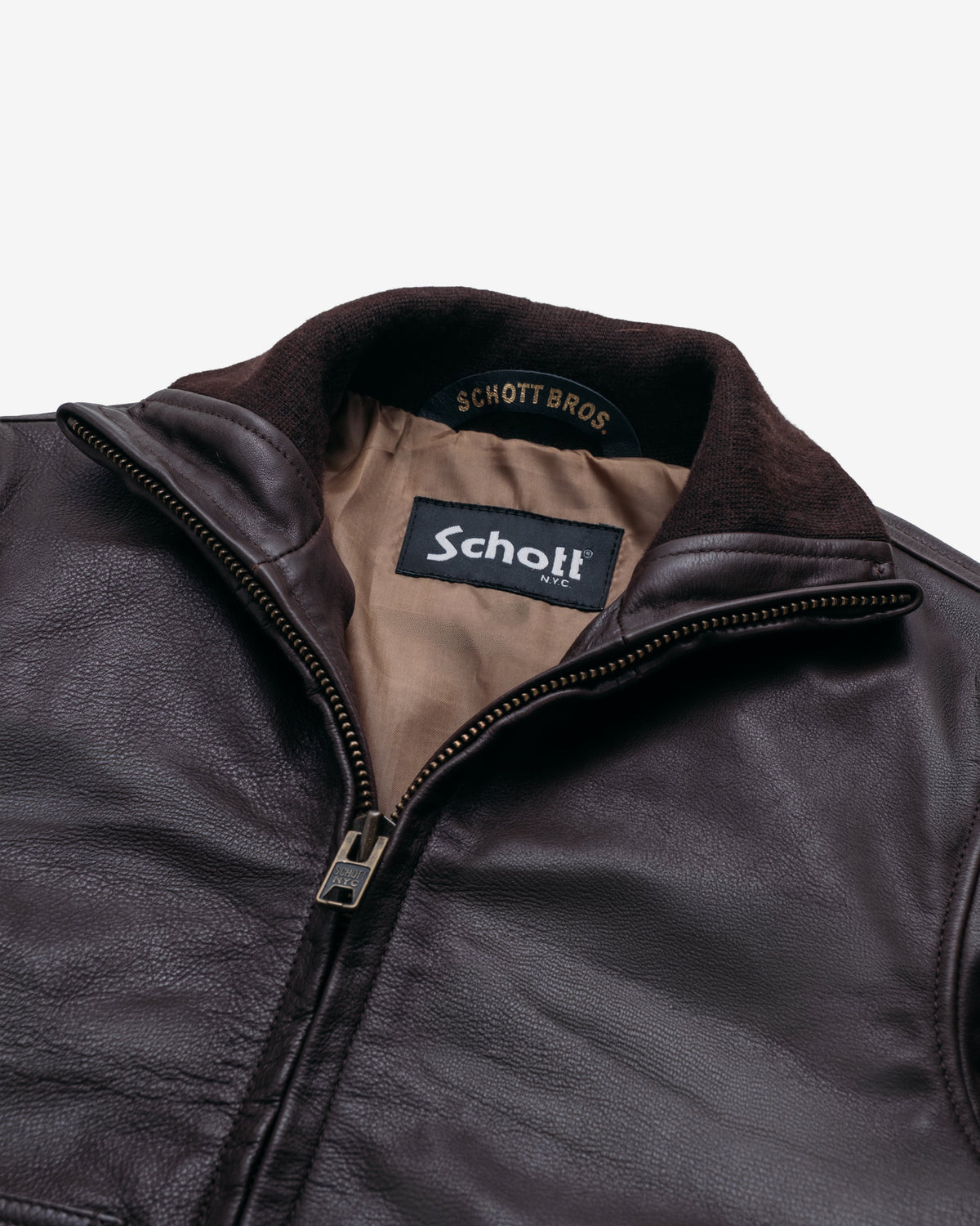 2404W Schott N.Y.C. A-1 Bomber Jacket