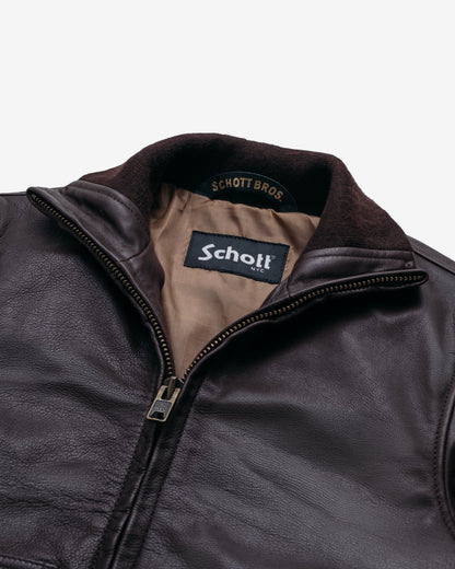 2404W Schott N.Y.C. A-1 Bomber Jacket