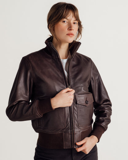 2404W Schott N.Y.C. A-1 Bomber Jacket