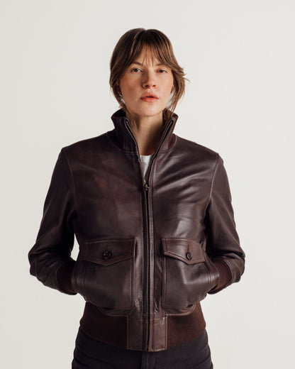 2404W Schott N.Y.C. A-1 Bomber Jacket