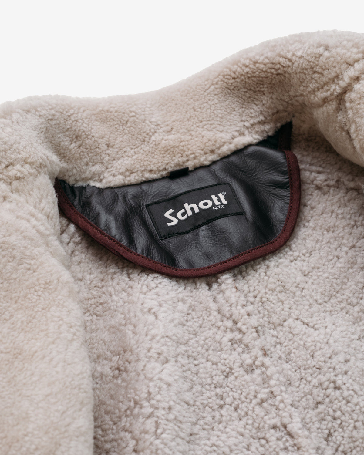 2415SW Schott N.Y.C. ANJ-4 Sheepskin Bomber Jacket
