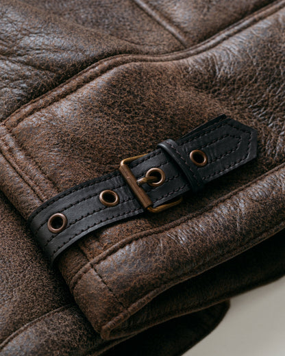 2415SW Schott N.Y.C. ANJ-4 Sheepskin Bomber Jacket
