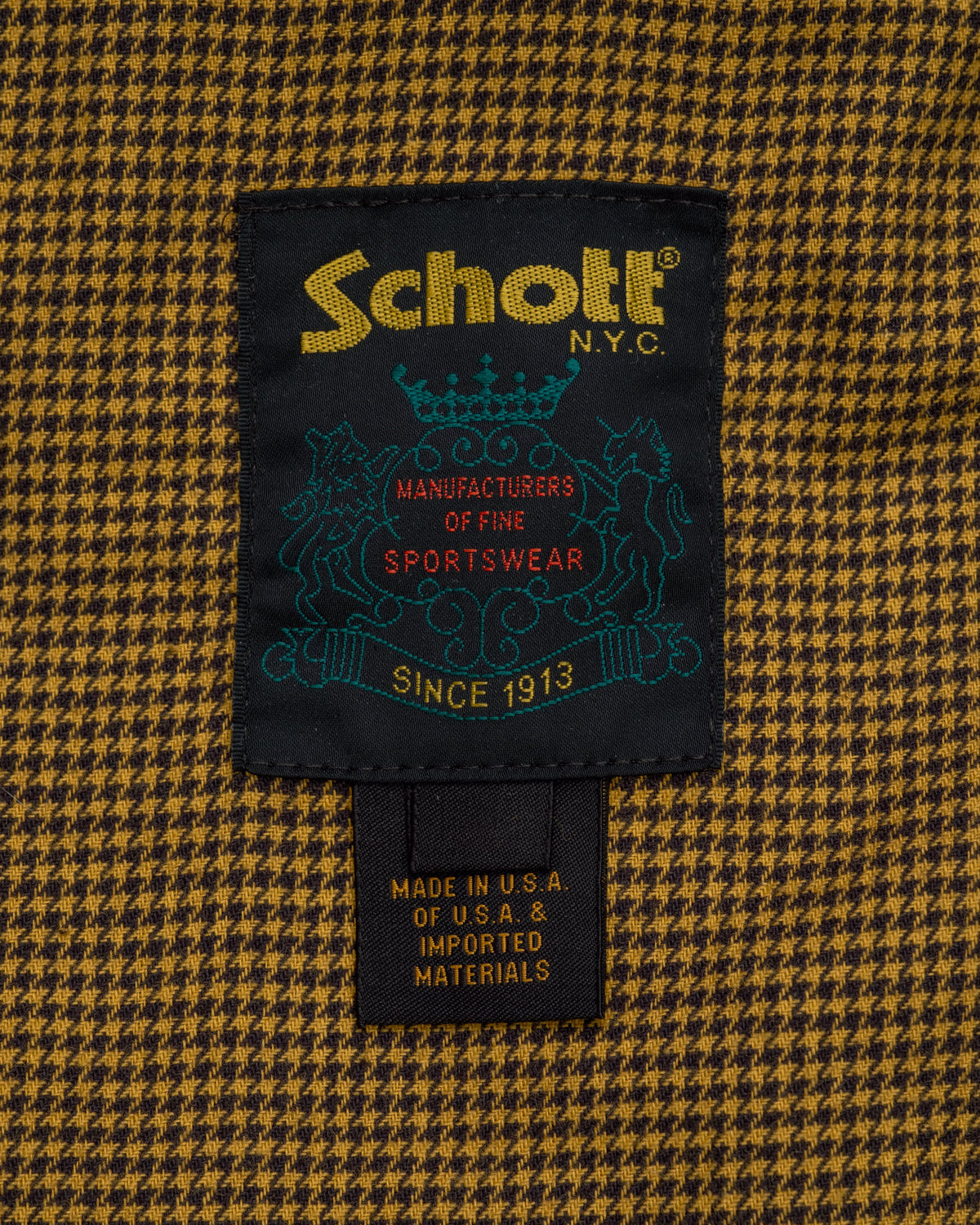 246 Schott N.Y.C. Soft Touch Lambskin Delivery Jacket