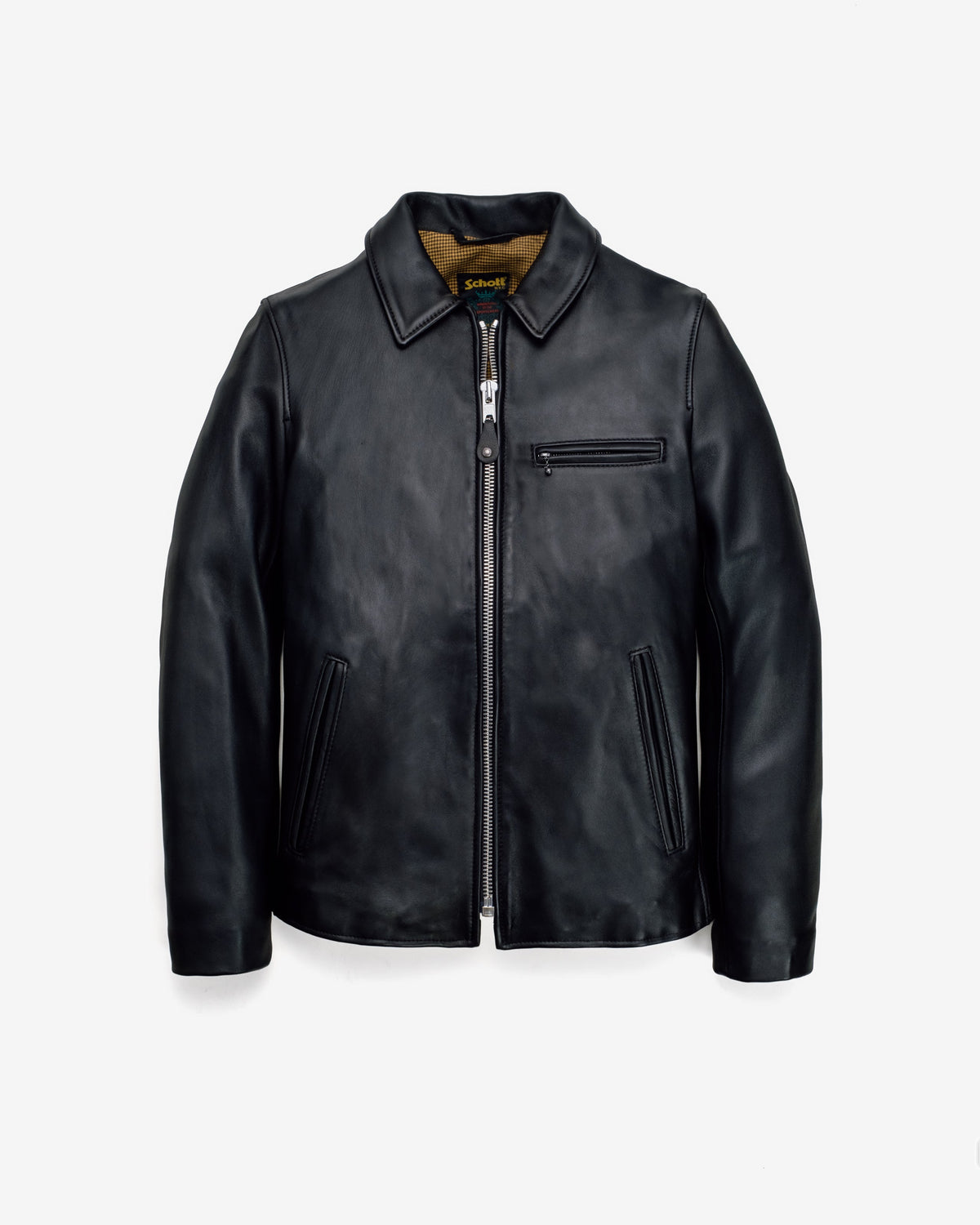 246 Schott N.Y.C. Soft Touch Lambskin Delivery Jacket
