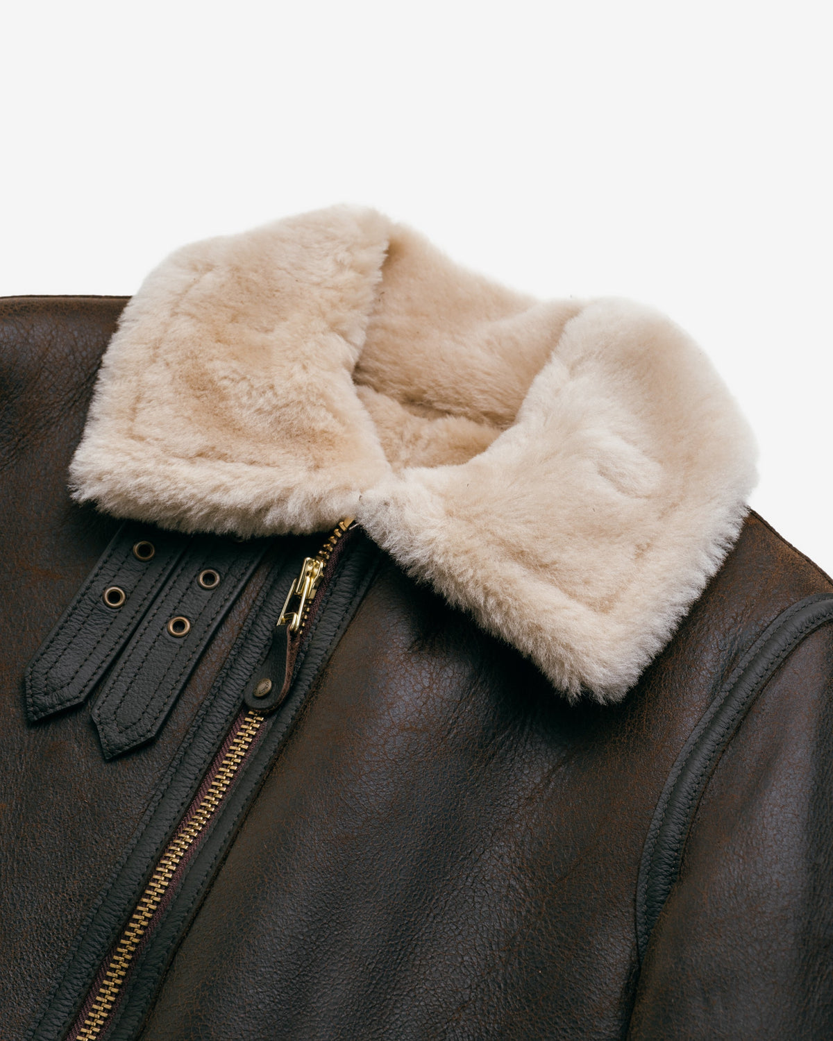 247SW Schott N.Y.C. Women's Sheepskin B-3 Bomber Jacket