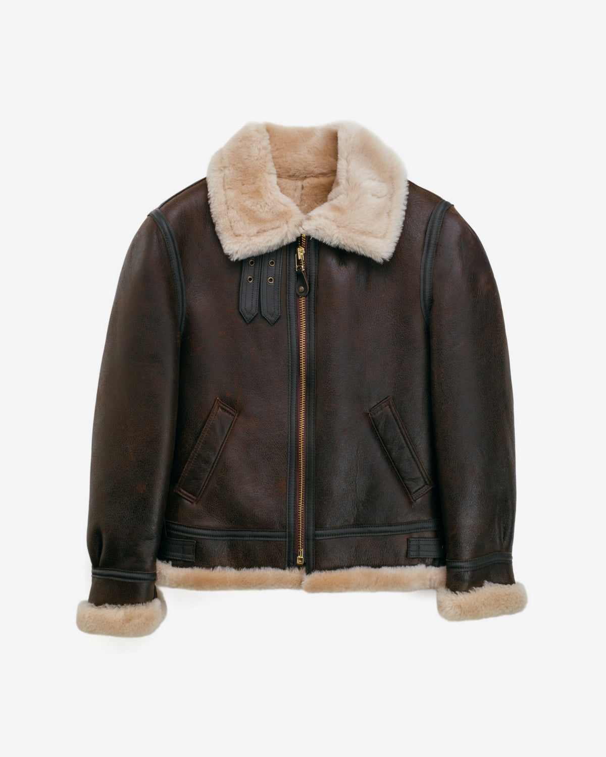 247SW Schott N.Y.C. Women's Sheepskin B-3 Bomber Jacket