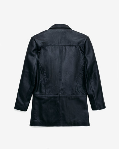 2535W Schott N.Y.C. 'Rivington' Oversized Lambskin Blazer