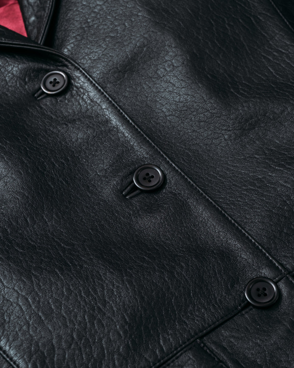 2535W Schott N.Y.C. 'Rivington' Oversized Lambskin Blazer