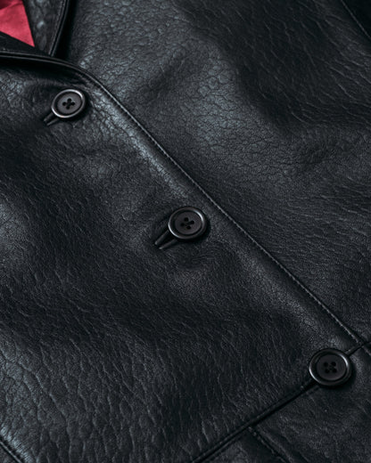 2535W Schott N.Y.C. 'Rivington' Oversized Lambskin Blazer
