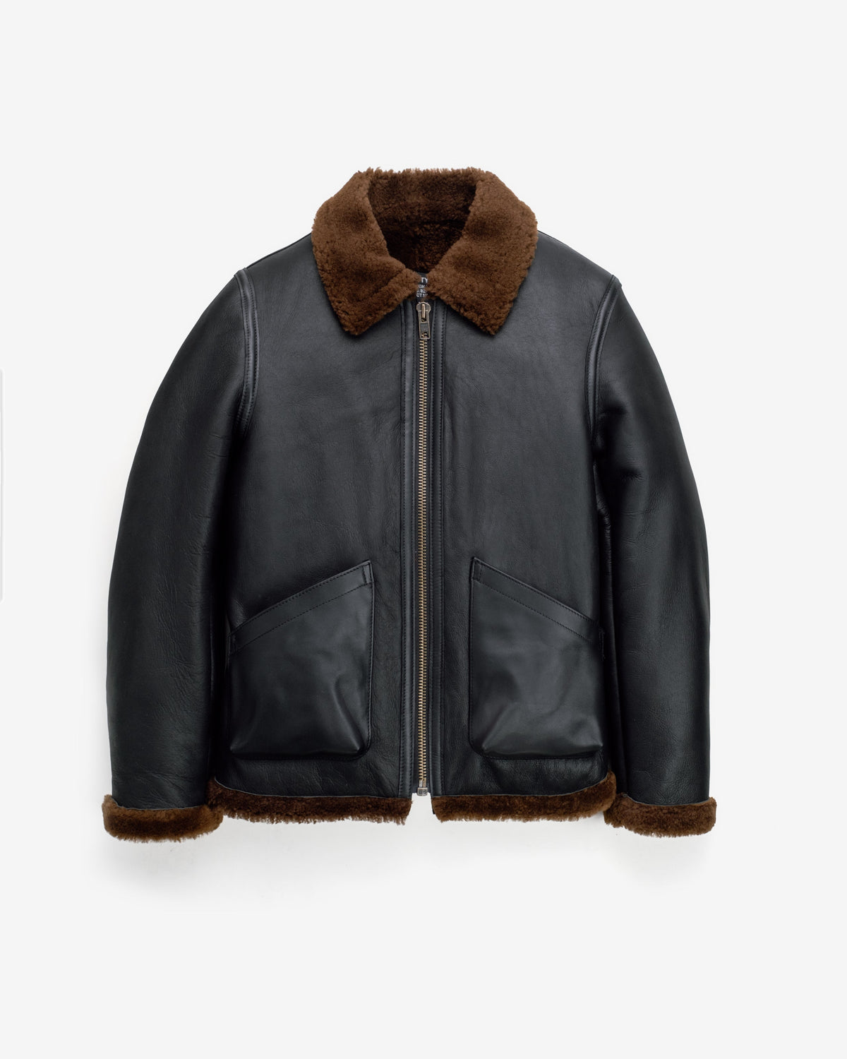 266S Schott N.Y.C. B-6 Sheepskin Bomber Jacket
