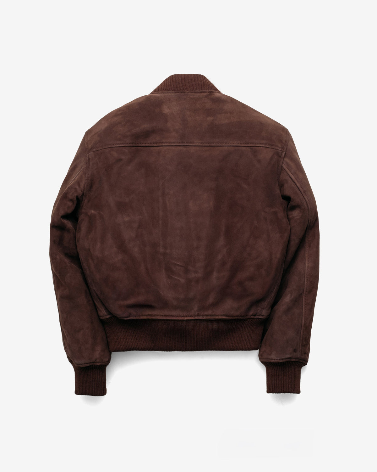 3528W Schott N.Y.C. 'Monroe' Suede Bomber Jacket