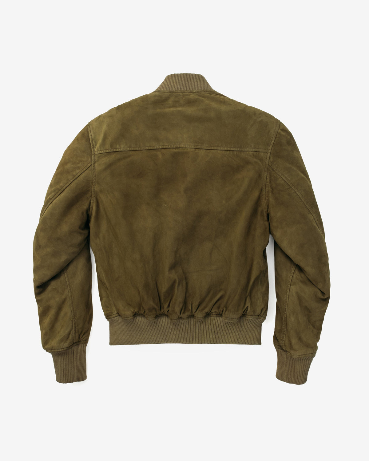 3528W Schott N.Y.C. 'Monroe' Suede Bomber Jacket