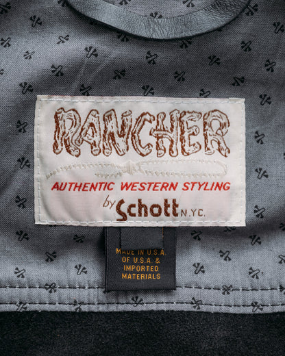 371 Schott N.Y.C. Suede Unlined Delivery Jacket