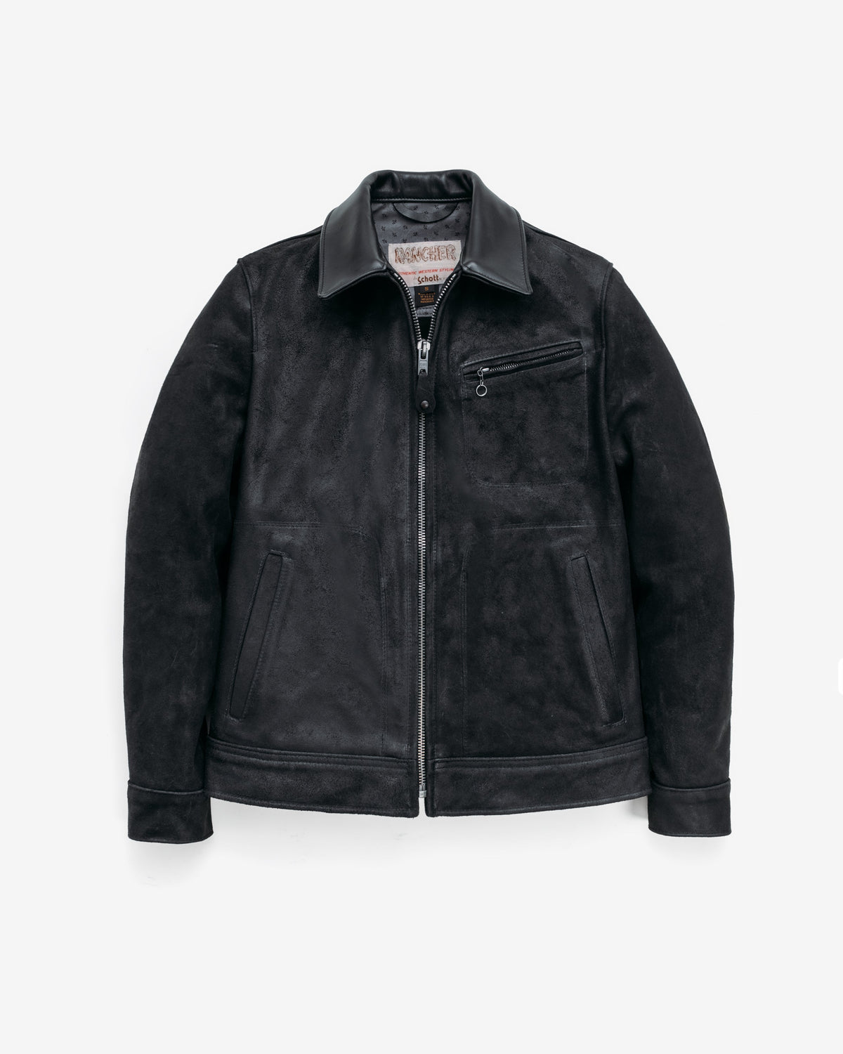 371 Schott N.Y.C. Suede Unlined Delivery Jacket
